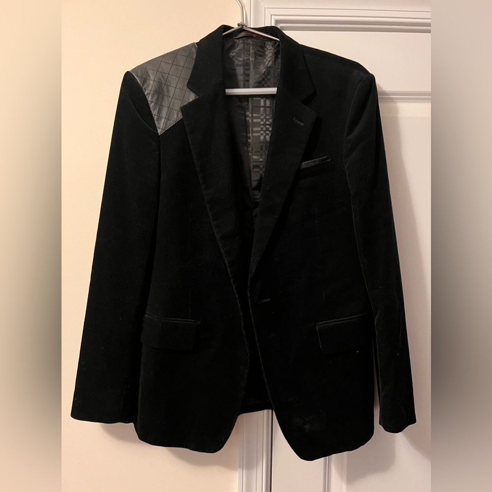 Dyed and finished by Duca Visconti Italy Fahrenheit cord blazer jacket